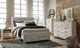 Signature Design by Ashley® Bellaby 3-Piece Whitewash Queen Storage Platform Bed Set-4