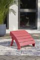 Signature Design by Ashley® Sundown Treasure Red Ottoman-2