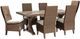 Signature Design by Ashley® Beachcroft 7-Piece Beige Outdoor Dining Set-0