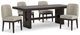 Signature Design by Ashley® Burkhaus 5-Piece Dark Brown Dining Set-0