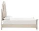 Signature Design by Ashley® Realyn Chipped White Queen Upholstered Panel Bed-2