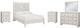 Signature Design by Ashley® Paxberry 4-Piece Whitewash Full Panel Bed Set-0