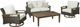 Signature Design by Ashley® Paradise Trail Medium Brown Loveseat with Cushion-3