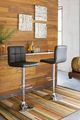 Signature Design by Ashley® Bellatier 2-Piece Black Bar Stool Set-2