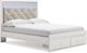 Signature Design by Ashley® Altyra 4-Piece White King Upholstered Panel Storage Bed Set-3