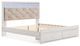 Signature Design by Ashley® Altyra 4-Piece White King Upholstered Panel Storage Bed Set-2