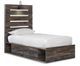 Signature Design by Ashley® Drystan 4-Piece Multi Twin Panel Storage Bed Set-1