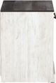 Signature Design by Ashley® Shawburn Whitewash/Charcoal Gray Nightstand-3