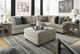 Signature Design by Ashley® Bovarian Stone Storage Ottoman-3