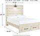 Signature Design by Ashley® Cambeck Whitewash Full Storage Panel Bed-3