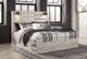 Signature Design by Ashley® Cambeck Whitewash King 2-Drawer Storage Panel Bed-4