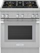 Thermador® Pro Harmony® 30" Stainless Steel Freestanding Natural Gas Range-0
