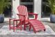 Signature Design by Ashley® Sundown Treasure Red Ottoman-3