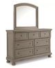 Signature Design by Ashley® Lettner 3-Piece Light Gray California King Panel Bed Set-2