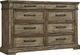 Signature Design by Ashley® Markenburg 4-Piece Brown Queen Panel Bed Set-3