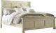 Signature Design by Ashley® Bolanburg 3-Piece Antique White King Panel Bed Set-1