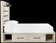 Signature Design by Ashley® Cambeck Whitewash Full 2-Drawer Storage Panel Bed-3