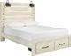 Signature Design by Ashley® Cambeck Whitewash Queen Storage Panel Bed-0