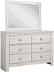 Signature Design by Ashley® Paxberry 4-Piece Whitewash Full Panel Bed Set-4