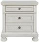 Signature Design by Ashley® Robbinsdale Antique White 2-Drawers Nightstand-2