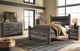 Signature Design by Ashley® Wynnlow Gray King Poster Bed-1