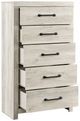 Signature Design by Ashley® Cambeck Whitewash Chest-2