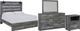Signature Design by Ashley® Baystorm 4-Piece Gray Queen Panel Bed Set-0