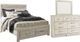 Signature Design by Ashley® Bellaby 3-Piece Whitewash Queen Storage Platform Bed Set-0