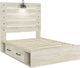 Signature Design by Ashley® Cambeck Whitewash Full Storage Panel Bed-1