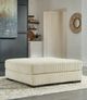 Signature Design by Ashley® Lindyn Ivory Oversized Accent Ottoman-3