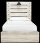 Signature Design by Ashley® Cambeck Whitewash Twin 2-Drawer Storage Panel Bed-2