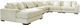 Signature Design by Ashley® Lindyn 6-Piece Ivory Left-Arm Facing Sectional and Chaise-0