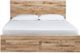 Signature Design by Ashley® Hyanna Tan Queen 2-Drawer Storage Panel Bed-1
