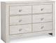 Signature Design by Ashley® Paxberry 2-Piece Whitewash Full Panel Bed Set-2