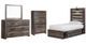 Signature Design by Ashley® Drystan 4-Piece Multi Twin Panel Storage Bed Set-0