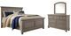 Signature Design by Ashley® Lettner 3-Piece Light Gray California King Panel Bed Set-0