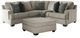 Signature Design by Ashley® Bovarian 2-Piece Stone Sectional with Ottoman-0
