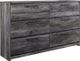 Signature Design by Ashley® Baystorm 5-Piece Gray Queen Panel Bed Set-2