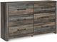 Signature Design by Ashley® Drystan 4-Piece Multi Queen Panel Storage Bed Set-2