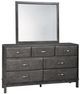 Signature Design by Ashley® Caitbrook 2-Piece Gray California King Storage Bed Set-3