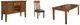 Signature Design by Ashley® Ralene 10-Piece Medium Brown Dining Set-0