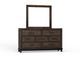 Oakwood Dresser and Mirror-0