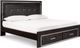 Signature Design by Ashley® Kaydell 6-Piece Black King Storage Panel Bed Set-1