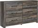 Signature Design by Ashley® Drystan 6-Piece Multi Twin Panel Bed Set-2