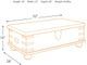 Signature Design by Ashley® Carynhurst Whitewash Gray Lift Top Coffee Table-2