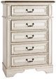 Signature Design by Ashley® Realyn Chipped White Youth Chest-0