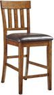 Signature Design by Ashley® Ralene 5-Piece Medium Brown Counter Height Dining Set-2