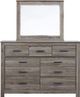 Signature Design by Ashley® Zelen 2-Piece Warm Gray King Panel Bed Set-2