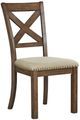 Signature Design by Ashley® Moriville 5-Piece Grayish Brown Dining Set-2