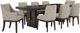 Signature Design by Ashley® Burkhaus 9-Piece Dark Brown Dining Table Set-0